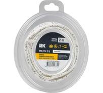 Термоусадочная трубка IEK ТТУ нг-ls 2/1 белая (2м/упак) UDR12-002-001-002-K01-T