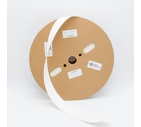 Термоусадочная плоская трубка для печати UMP ТТУ-нг-lszh 3/1 для провода 9.3-21.6 мм, белая, в рул. 50м. (1) ump622140