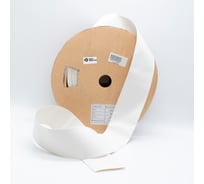 Термоусадочная плоская трубка для печати UMP ТТУ-нг-lszh 2/1 для провода 27.0-48.0 мм, белая, в рул. 50м. (2) ump622142