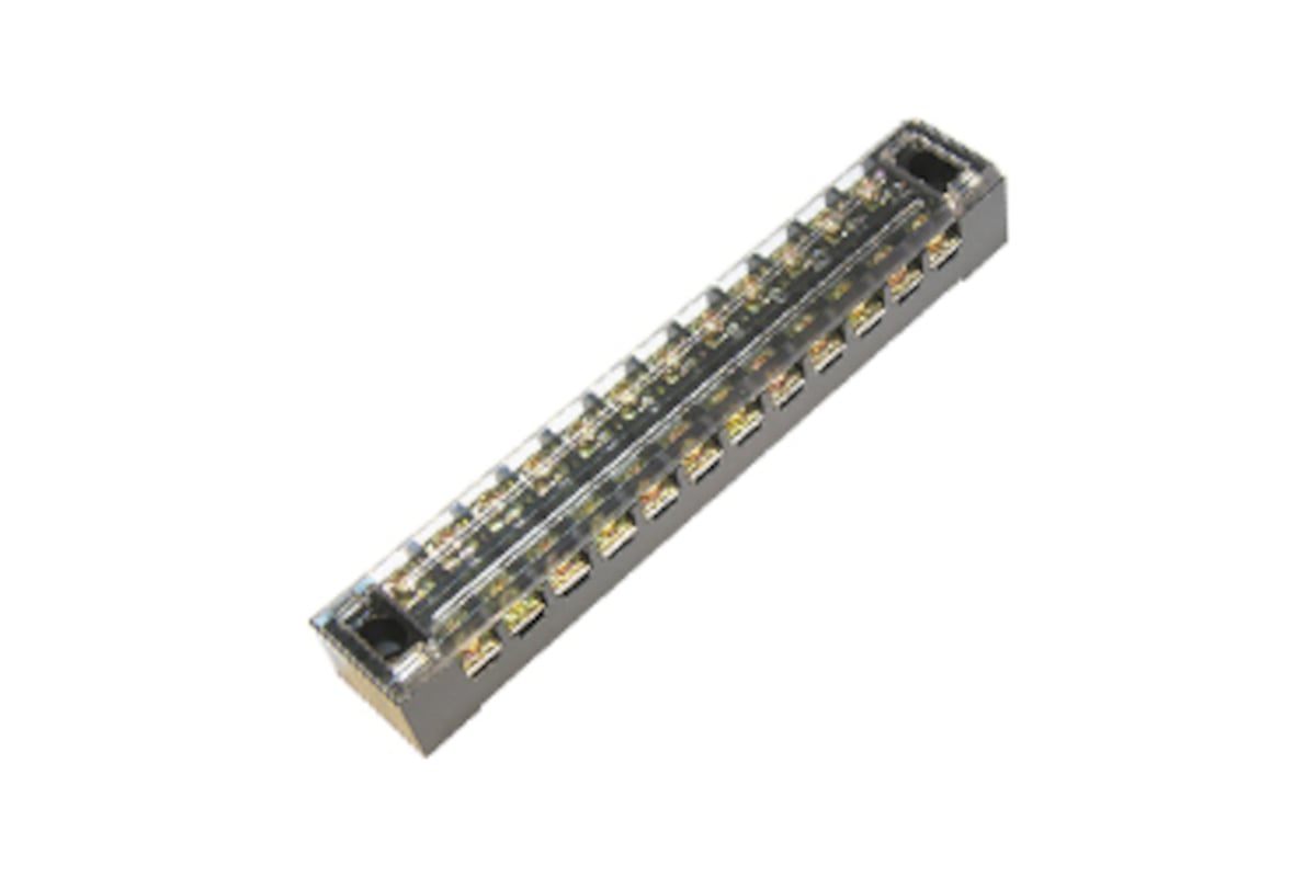 Блок зажимов Электротехник Тв-1512, 15а, 12 клеммных пар, ip30 ET018984 ...