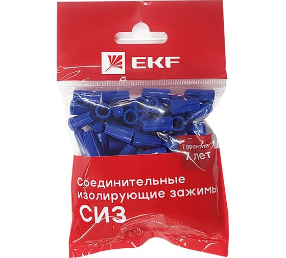 Соединительный изолирующий зажим EKF СИЗ-2 1-3,75мм2 100шт. PROxima plc-cc-4