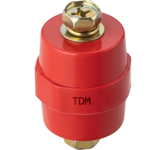 Изолятор TDM ELECTRIC SM35 силовой H35xD32xM8мм с болтом SQ0807-0009