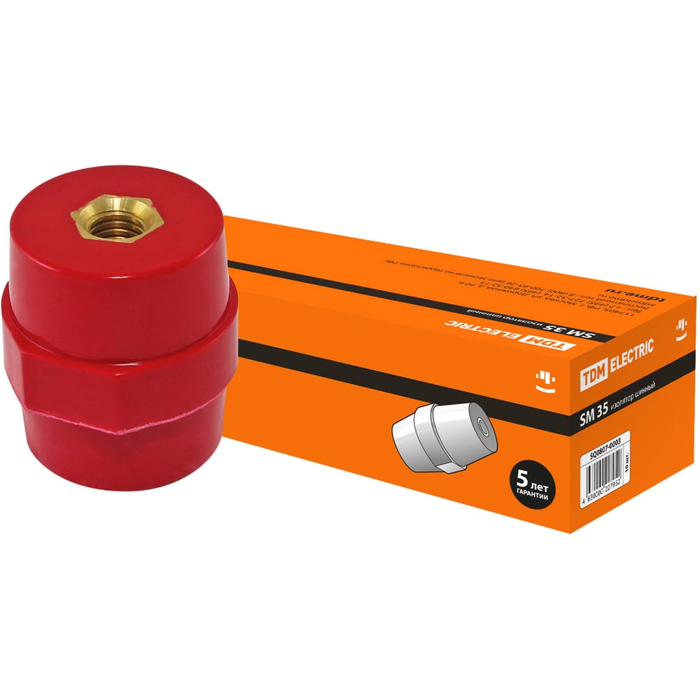 Силовой изолятор TDM SM35 H35xD32xM8мм SQ0807-0003 - выгодная цена ...