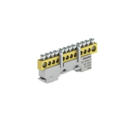 Шина Tekfor нулевая неизолированная KSN-7-6x9-08 GREY 06-08-014