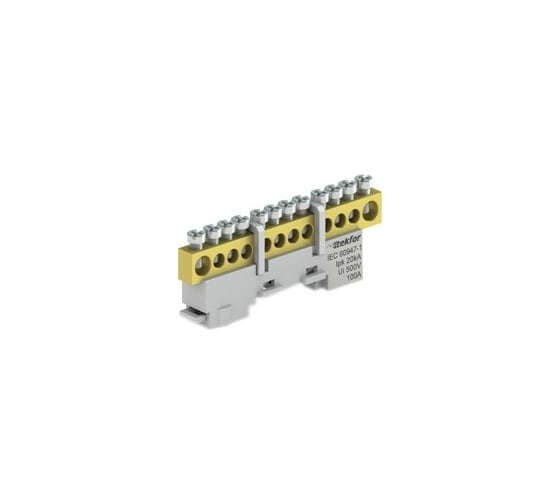 Шина Tekfor нулевая неизолированная KSN-7-6x9-08 GREY 06-08-014