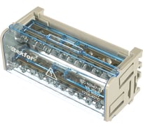 Шина Tekfor нулевая в корпусе на DIN-рейку SNK-2-2-11 06-09-002