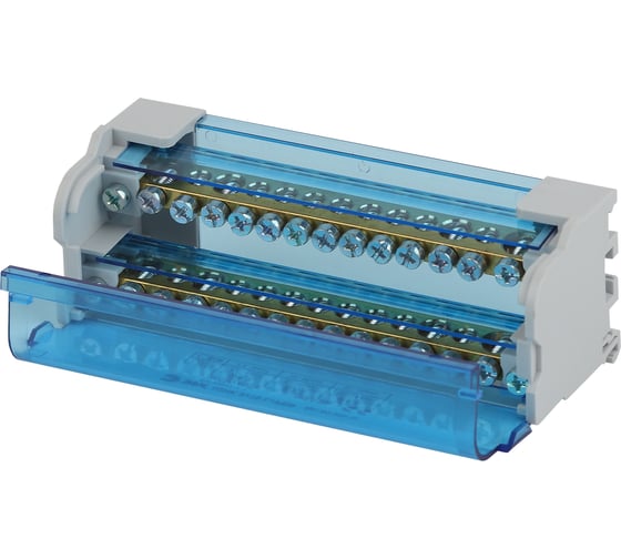 Шины на DIN-рейку ЭРА NO-224-14 в корпусе ШНК 2х15 L+PEN Б0043932