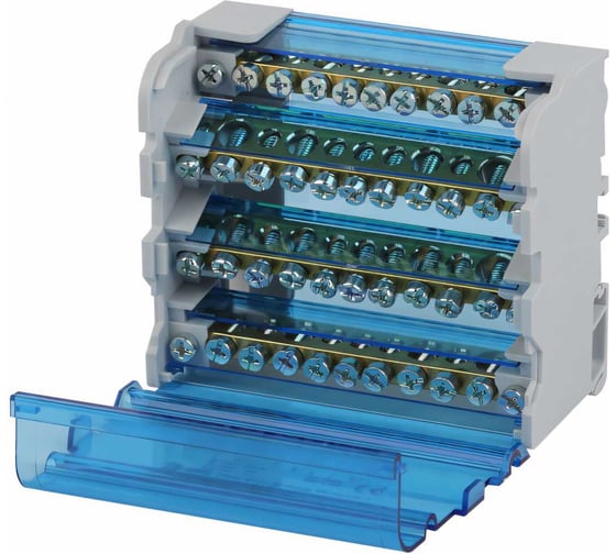 Шины на DIN-рейку ЭРА NO-224-16 в корпусе ШНК 4х11 3L+PEN Б0043934