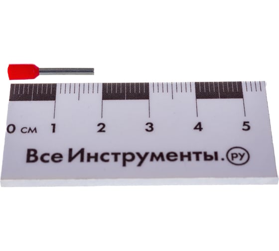 Наконечник-гильза ЭРА NO-570-10 с изолированным фланцем Е1012 1мм2 Б0041452
