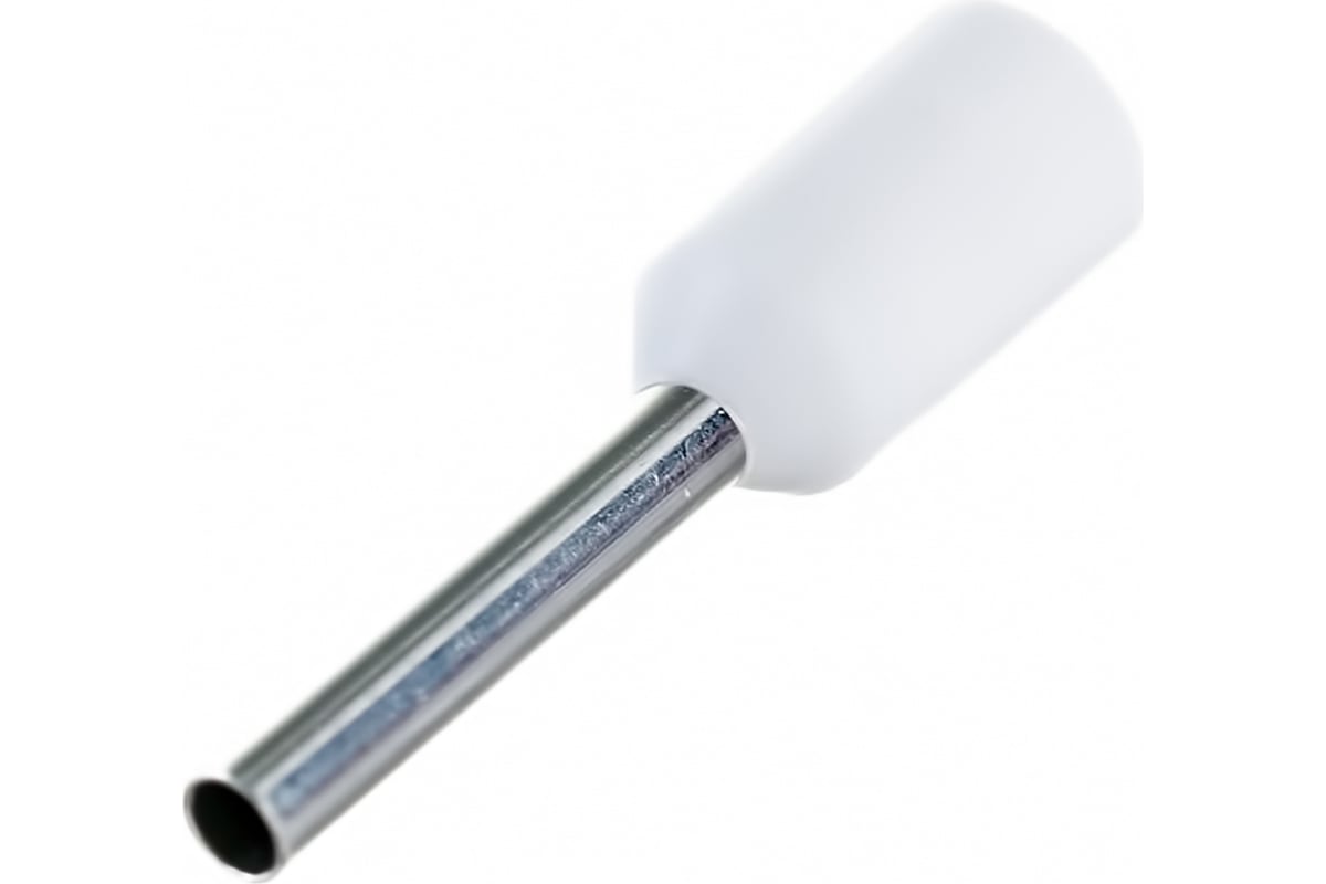 Наконечник-гильза ЭРА NO-570-06 с изолированным фланцем Е7508 0,75мм2 ...