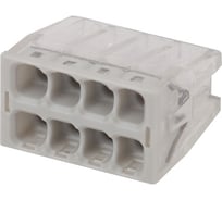Компактная клемма (СМК) ЭРА NO22427 серии 208, 8 отверстий, 0,5-2,5 мм2 Б0043945