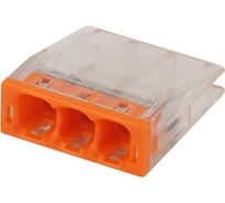 Компактная клемма (СМК) ЭРА NO22423 серии 203, 3 отверстия, 0,5-2,5 мм2 Б0043941