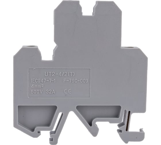 Клеммная колодка EKF PROxima JXB-4/35 двойная, серая, 55 шт. SQ plc-jxb-2-4/35gy