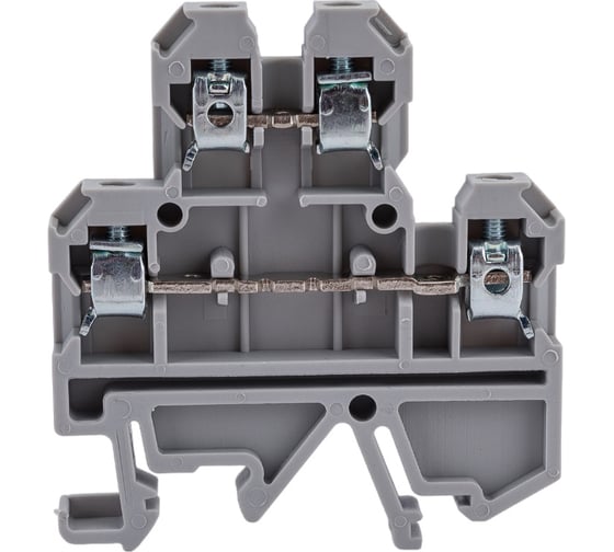 Клеммная колодка EKF PROxima JXB-4/35 двойная, серая, 55 шт. SQ plc-jxb-2-4/35gy