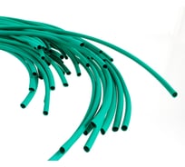 Трубка КВТ ТНТнг-4/2 зеленая нарезка 1м 72396