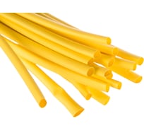 Трубка КВТ ТНТнг-6/3 желтая нарезка 1м 72399