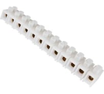 Винтовой зажим HLT ЗВИ-60 полипропилен, 2.5-16мм², 12пар, 100С, белый, 10 шт 081-10-28