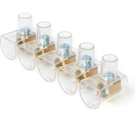 Концевой изолированный клеммник HLT ККИ 2.5мм² 5x1 081-14-01