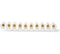 Концевой изолированный клеммник HLT ККИ 6мм² 10x1 10 шт 081-14-009