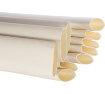 Термоусадочная клеевая трубка КВТ, ТТК 3:1-18/6 белая 67242