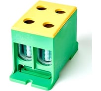 Силовая вводная клемма HLT двойная КСВ 16-95 желтая-зеленая 10 шт 081-30-018