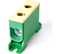 Клемма силовая вводная HLT КСВ 16-50 желтая-зеленая (20шт./уп.) 081-30-012