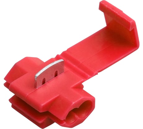 Ответвитель питания REXANT0.5-1.0 мм2 (ОВ-1/ЗПО-1 0,5-1,5) красный 08-0761