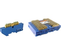 Шина TDM ELECTRIC "N" нулевая, с изолятором, на DIN-рейку, 8x12мм, стойка бол. 6 групп, SQ0801-0030