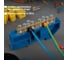 Шина TDM ELECTRIC "N" нулевая, с изолятором, на DIN-рейку, 6x9мм, стойка бол. 8 групп, SQ0801-0027 4