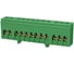 Шина TDM ELECTRIC "N" нулевая, в изоляторе, на DIN-рейку, 6x9мм, 12 групп, SQ0801-0083 1