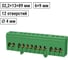 Шина TDM ELECTRIC "N" нулевая, в изоляторе, на DIN-рейку, 6x9мм, 12 групп, SQ0801-0083 2