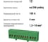 Шина TDM ELECTRIC "N" нулевая, в изоляторе, на DIN-рейку, 6x9мм, 12 групп, SQ0801-0083 5