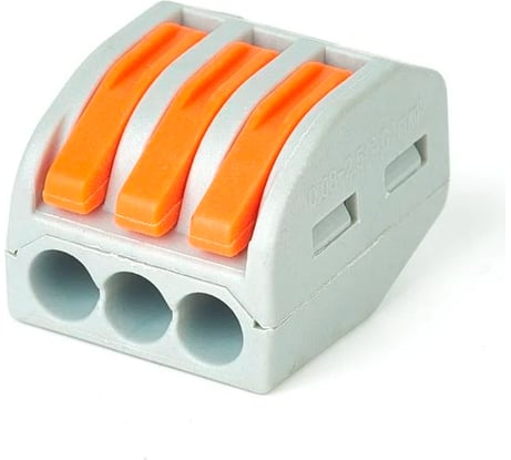 Соединительная клемма HLT СК-413 0.1-2.5, 4.0мм², 5 штук/упаковка 081-19-008