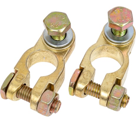 Клемма акб Nord-Yada цинк 2шт болт м8 тм nord yada 909344