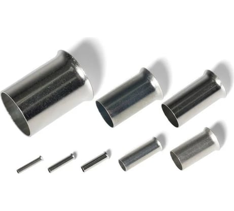 Штыревой втулочный неизолированный наконечник (ншв) DORI 0,75мм2, l=10 мм, 100шт 41917