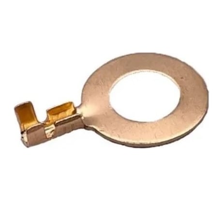 Наконечник кольцевой неизолированный DORI (НК) 1,0-1,5мм2, d=10,5мм, латунь, 10шт 48459