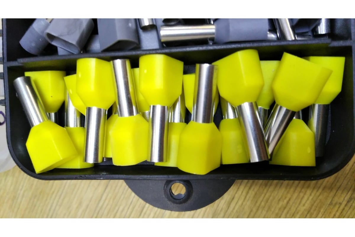 Штыревой втулочный изолированный наконечник EKF НШвИ(2) 6.0-14 50 шт ...