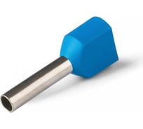 Наконечник Промрукав Ншви(2) сечение 2,5 мм², длина 13 мм, синие 100шт. PR08.10427