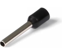 Наконечник Промрукав Ншви сечение 1,5 мм², длина 8 мм, черные 100шт. PR08.7560