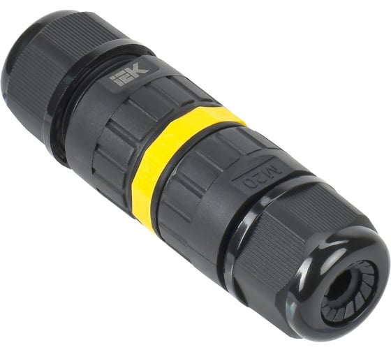 Коннектор кабельный герметичный IEK wtp-102 3 pin ip68 UWC10-I-024-3-68