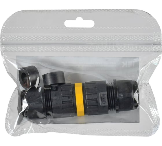 Коннектор кабельный герметичный IEK wtp-102 3 pin ip68 UWC10-I-024-3-68