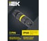 Коннектор кабельный герметичный IEK wtp-102 3 pin ip68 UWC10-I-024-3-68 4