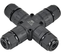 Коннектор кабельный герметичный IEK wtp-108 3 pin ip68 UWC10-X-024-3-68