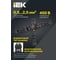 Коннектор кабельный герметичный IEK wtp-108 3 pin ip68 UWC10-X-024-3-68 5