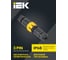 Коннектор кабельный герметичный IEK wtp-204 3 pin ip68 UWC30-I-020-3-68 4