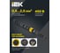 Коннектор кабельный герметичный IEK wtp-204 3 pin ip68 UWC30-I-020-3-68 5
