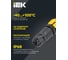 Коннектор кабельный герметичный IEK wtp-204 3 pin ip68 UWC30-I-020-3-68 6