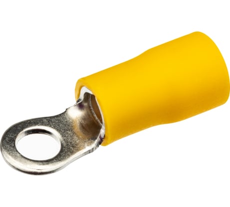Наконечник duwi НКИ 6,0-4 кольцо под обжим желтый 10шт 26711 3