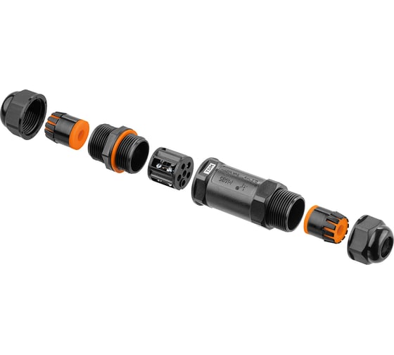 Кабельный коннектор TDM ELECTRIC I-образный (клеммник 5PIN) IP68 SQ0589-0402