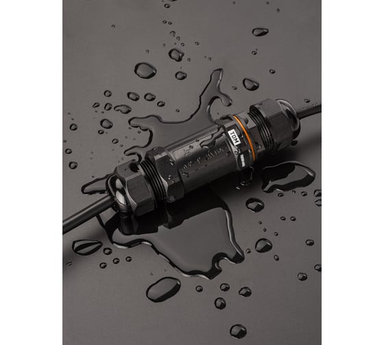 Кабельный коннектор TDM ELECTRIC I-образный (клеммник 5PIN) IP68 SQ0589-0402